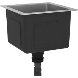 vidaXL Handgemachte Einbauspüle Edelstahl - vidaXL