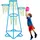 Vevor Basketballkorb Blau 4-Korb 180 x 150 cm