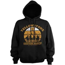 Yellowstone Hoodie Schwarz S