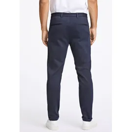 Lindbergh Cropped Stoffhose mit französischen Eingrifftaschen, Dunkelblau, XL