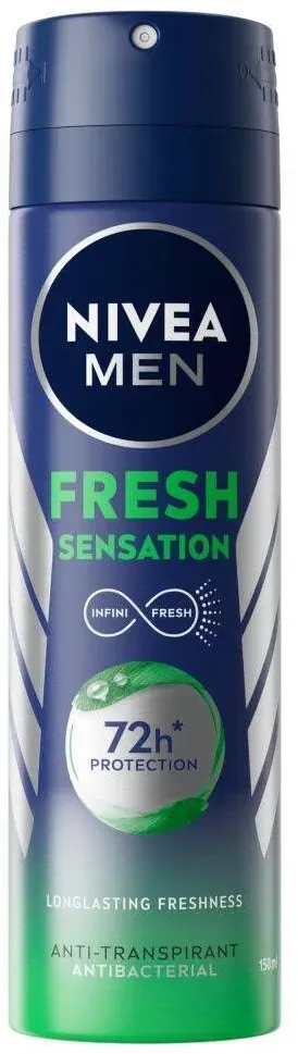 Nivea Men Fresh Sensation Anti-Transpirant Spray 72h 150 ml Deodorant