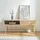 [en.casa] Landskrona Fernsehtisch 115x40x48 cm Eicheoptik MDF/Spanplatte