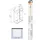 Buylando Emma U-Form Duschkabine 75 x 180 cm rechts 75 x 90 cm transparent/Glas 8mm