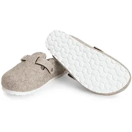 VITAFORM Clogs Beige/Rot 42