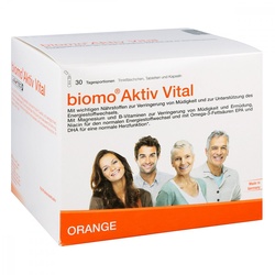 Biomo Aktiv Vital Trinkflaschen 30 Tagesportionen