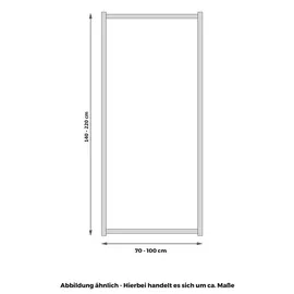TUGA-Holztech Rollrost Auflagerrahmen für Rollroste 90 x 190 cm
