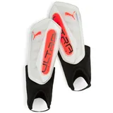 Puma Ultra Flex Ankle Schienbeinschoner Weiß/Rot/Schwarz L