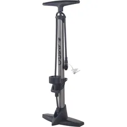 AMIGO fahrradpumpe mit Druckmesser 11 Bar 61 cm anthrazit EINHEITSGRÖSSE