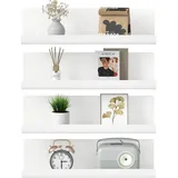 luxuskollektion Hängeregal 32 cm Weiß