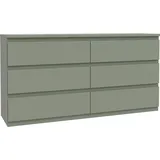 Forte »Edmore«, große Kommode, grifflose Front, Stauraum, 6 Schubladen
