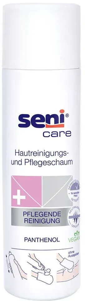 Seni Care Hautreinigungs- und Pflegeschaum, 12 x 500 ml