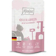 MjAMjAM Quetschie 24 x 125 g - köstliche Garnelen an saftigem Hühnchen