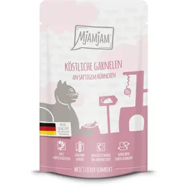 MjAMjAM Quetschie 24 x 125 g - köstliche Garnelen an saftigem Hühnchen
