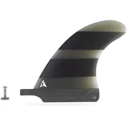 Roam Surfboard Single Fin Smoke 21 Finnen surfbrett wellenreiter, Finnen Länge: 20, Finnenbox: US Box (US)