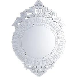 Beliani Wandspiegel CRAON 67 x 100 cm Silber