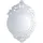 Beliani Wandspiegel CRAON 67 x 100 cm Silber