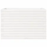 vidaXL Pflanzkübel 70 x 40 x 45,5 cm Weiß