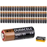 60xlose-Duracell MN21, A23, LR23A, LRV08, GP23A Batterie 12V 33mAh, 10,3x28,5 mm