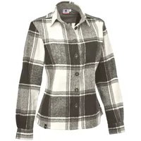 Maul Flanell Bluse Braun 38