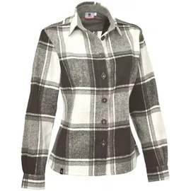 Maul Flanell Bluse Braun 38