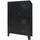 vidaXL Drehtürenschrank 67 x 107 x 35 cm schwarz