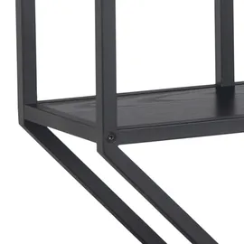 AC Design Wandregal 77 x 77 x 20 cm Schwarz