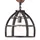 Brilliant Matrix 1-flg. 34 cm schwarz antik