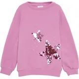 S.Oliver Regular Fit Sweatshirt mit Baumwolle, Pink, 116