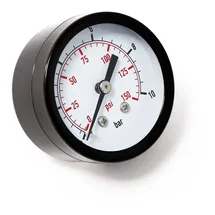 Wiltec Druckanzeige Manometer axial DN8 0-10 Bar 50 mm