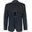 Jerseysakko Blazer aus Jersey mit Innenfutter-Print 28 blau classic navy 82 Polyester 13 Viskose 5 Elasthan Sakkos