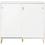 Proregal Jaguar Aktenschrank 92,6 x 100 x 41 cm Weiß