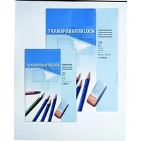 Folia Transparentpapierblock A4 80 g/m2 25 Blatt