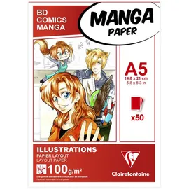 Clairefontaine 94041C Kunstdruckpapier 50 Blätter