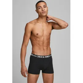 JACK & JONES Trunks schwarz/weiß L 3er Pack