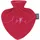 Fashy Herzwärmflasche 0,7 L mit Bezug und Stickerei "love", rot