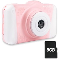 AGFA Photo Realikids Cam 2 – Digitalkamera für Kinder (Foto, Video, LCD-Display, 3,5 Zoll, Fotofilter, Selfie-Modus, Lithium-Akku)