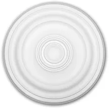 PROFHOME DECOR Deckenrosette PROFHOME 156050 Weiß 1 St. 40,4 x 40,4 x 3,8 cm