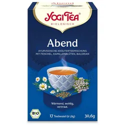YOGI TEA, Abend, Bio Kräutertee 17X1,8 g