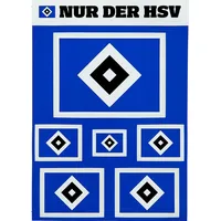 Hamburger SV HSV Aufkleber-Set Raute
