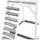 Axi Beach Tower Spielturm mit Roxy Nestschaukel Blaue Rutsche 349 x 357 x 242 cm