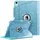 Fintie Hülle für iPad 11 Generation 11 Zoll 2025 (A16), iPad 10 Generation 10,9 Zoll 2022 Glitzer Blau
