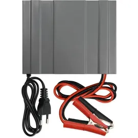 Qoltec Autobatterie Zubehör, Mikroprozessor-Ladegerät 12V 12,6V 24V LCD