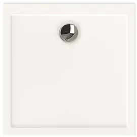 Hoesch Samar weiß, 100x100x3cm, ultraflach