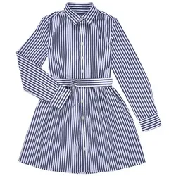 Polo Ralph Lauren  Kurze Kleider HADLEELSDRSS-DRESSES-DAY DRESS  in Marine, 14 Jahre