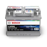 Bosch LA008 Dual AGM Starter-, Versorgungsbatterie 12V 70Ah 760A