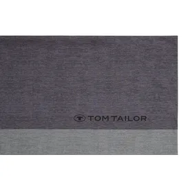 Tom Tailor HOME "Henry", grau (grau, anthrazit), B/L: 135cm x 200cm, , Renforcé, B/L: 80cm x 80cm, Renforcu00e9, Obermaterial: 100% Baumwolle, Bettwäsche, aus Baumwolle, mit GRATIS-Zugabe: Sporthandtuch