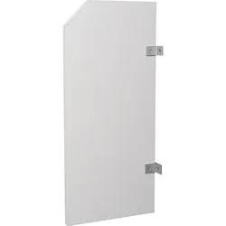 Urinal-Trennwand Standard, wandhängend (Ausführung: Urinal-Trennwand Standard 400x900x28 mm weiß)