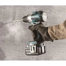 Makita Akku-Schlagbohrschrauber inkl. 2 x 5,0 Ah + Ladegerät + Makpac