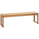 Cinas Bank, L150 x B35, Teak, - braun