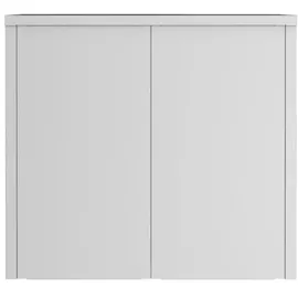 Phoenix Stahlschrank SCL0891GRK grau, rot 91,5 x 37,0 x 83,0 cm, zerlegt
